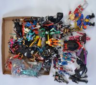 ACTION FIGURES: A box of assorted (mostly 1990's ) action figures to include Batman,