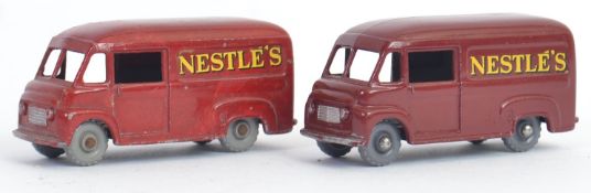 MATCHBOX LESNEY: Two original vintage variation Matchbox Lesney diecast model No.