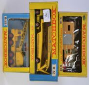 MATCHBOX KINGSIZE; A collection of 3x boxed Matchbox Kingsize diecast models - box numbers K-12,