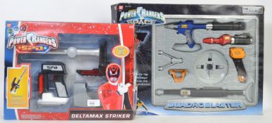 POWER RANGERS: 2x Power Rangers weapons playsets - SPD Deltamax Striker and Power Rangers ' In