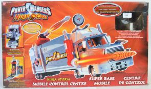 POWER RANGERS: A Power Rangers Ninja Storm Super Base Lorry playset,