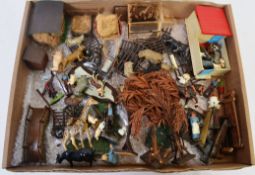 BRITAINS LEAD; A large quantity of Britains (and others) lead Farm related figures,