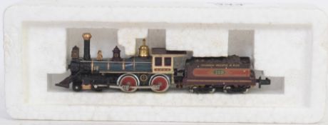 BACHMANN; A Bachmann N Gauge 119 Union Pacific Steam Loco railway trainset locomotive,