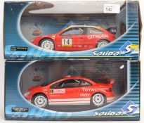 SOLIDO: Two Solido 1:18 scale diecast model cars,