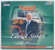 CORGI EDDIE STOBART: An original Corgi Eddie Stobart diecast model 1954 - 2011 Commemorative Set -