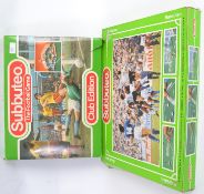 SUBBUTEO: 2x boxed sets of Subbuteo - CLub Edition and another, both with contents.