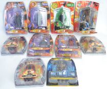 DOCTOR WHO: A collection of 10x Doctor Who carded sealed action figures, each unopened.