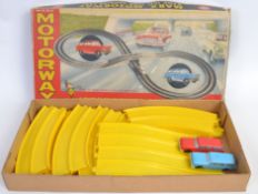 MARX MOTORWAY: An original vintage Marx Toys ' Motorway ' racing set,