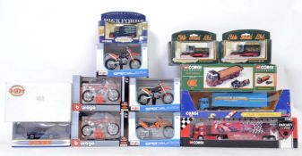 DIECAST: A good mixed lot of assorted boxed diecast to include Corgi Eddie Stobart 31701, Dinky,