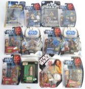 STAR WARS: A collection of 12x assorted series Star Wars action figures,