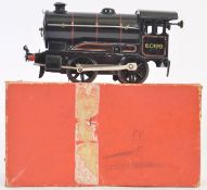 HORNBY; An original vintage tinplate clockwork Hornby Trains No.