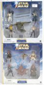 STAR WARS: Two Hasbro Star Wars action figure gift sets - both unused - Return Of The Jedi '
