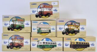 CORGI CLASSICS:A collection of 7x original Corgi Classics boxed diecast models,