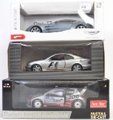 1:18 SCALE: A collection of 3x 1:18 scale diecast model cars - a Sun Star Modern Rally Collectibles,