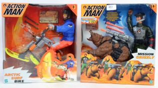 ACTION MAN: Two Hasbro Action Man unopened playsets / action figures - Arctic Surf Bike,