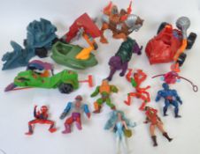 MASTERS OF THE UNIVERSE: A collection if vintage Mattel Masters Of The Universe action figures and