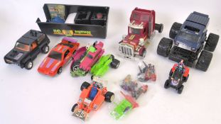 MASK: A collection of assorted loose Kenner MASK action figures and vehicles (and accessories),