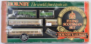 HORNBY; A Hornby 00 gauge R548 railway trainset set ' Flying Scotsman ' within the original box,