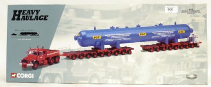 CORGI HEAVY HAULAGE: An original boxed Corgi Heavy Haulage boxed diecast model set - number;
