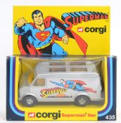 CORGI SUPERMAN VAN: An original vintage ex-shop stock Corgi 435 Superman Van diecast model.