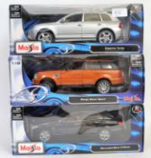 MAISTO SPECIAL EDITION: A collection of 3x Maisto 1:18 scale diecast Special Edition models -