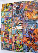 COMIC BOOKS: A good collection of 100+ vintage 1980's - 1990's Marvel Comics comic books - various