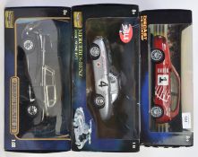 RICKO 1:18 SCALE: A collection of 3x Ricko 1:18 scale diecast model cars - Mercedes Type 300C