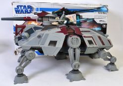 STAR WARS CLONE WARS; Original Star Wars Clone Wars AT-TE action figure playset.