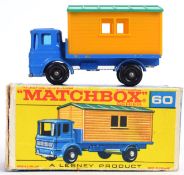 MATCHBOX LESNEY: An original vintage diecast model Matchbox Series Lesney No. 60 Office Site Truck.