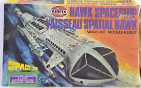 AIRFIX SPACE 1999: A rare vintage c1975 Gerry Anderson related Space 1999 Airfix Model Kit ' Hawk