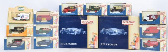 LLEDO: A collection of assorted Lledo (and some other) boxed diecast model cars - including 2x gift
