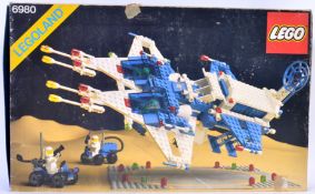 LEGO SPACE; An original 1980's Lego Land SPACE boxed set 6980 ' Space Commander .
