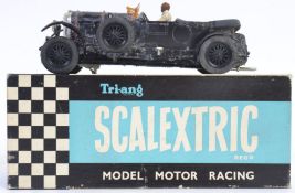 SCALEXTRIC: A rare Scalextric C64 Bentley Triang slot racing car - within the original box.