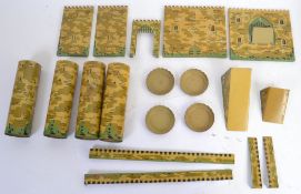 CHAD VALLEY FORT: A wonderful vintage Chad Valley ' Ubilda ' tinplate childs soldiers fort -