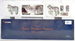 CORGI: An original Corgi Queen Mother's Century diecast model 37003 State Landau Carriage.