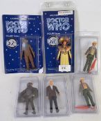 DOCTOR WHO: A collection of 6x Dapol made Doctor Who action figures, some original, some reissues.