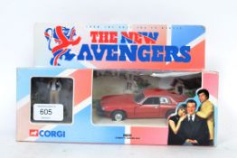 THE NEW AVENGERS: An original Corgi 57405 New Avengers ' Gambit's Jaguar XJS ' boxed diecast model.