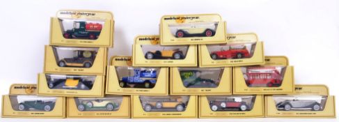 MATCHBOX MODELS OF YESTERYEAR: A collection of 14x boxed diecast model Matchbox Models Of