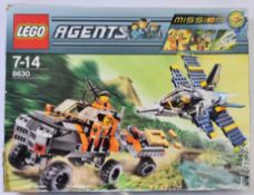 LEGO AGENTS; An original Lego Agents 8630 boxed set - with instructions and minifigures,