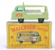 MATCHBOX LESNEY; An original Matchbox Lesney No.