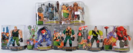 SMALL SOLDIERS: A collection of 7x Kenner Small Soldiers action figures - each appearing unused and