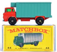 MATCHBOX LESNEY: An original vintage diecast model Matchbox Series Lesney No. 44 Refrigerator Truck.