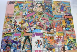 COMIC BOOKS: A large collection of approx 150+ Marvel ' Avengers ' comic books (likely a few other