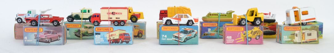 MATCHBOX SUPERFAST: A collection of 11x Matchbox Superfast diecast model cars (and some other