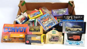 DIECAST: A collection of assorted boxed diecast models to include a Corgi Range Rover 57606, Lledo,