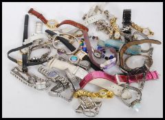 A collection of watches to include Sekonda, Yaji, Timex, GLO, Citron, Geneva, Solo, Seiko,