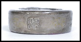 A vintage lead decorated Indian / Chines