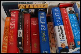 A collection of antique reference books