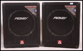 A pair of Peavey Eurosys 500XT Sub Bass