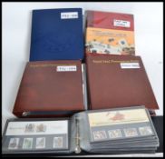 A large collection of presentation stamps dating from the 1980's having a face value of over £300